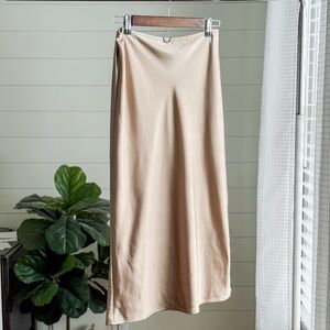 Old Navy Tan Maxi Skirt
